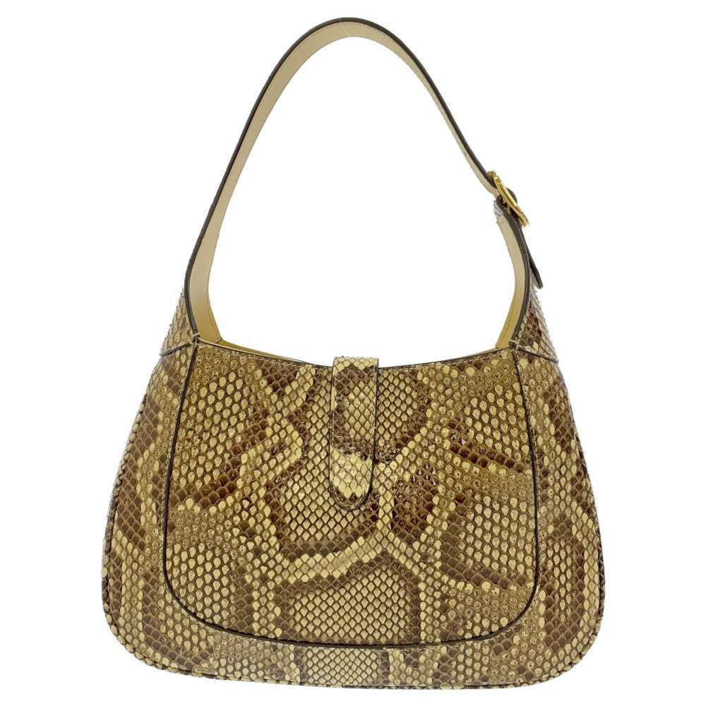Gucci Shoulder Bag Jackie 1961 Python 2way - Picture 4 of 14